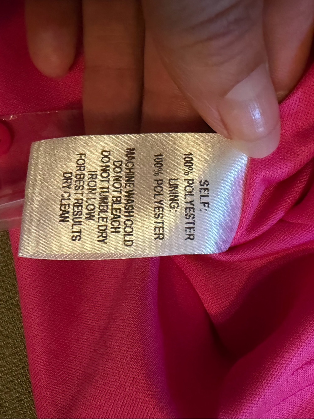 Lulus Tell Me Fuchsia Swing Dress Caged Neckline - Picture 9 of 9